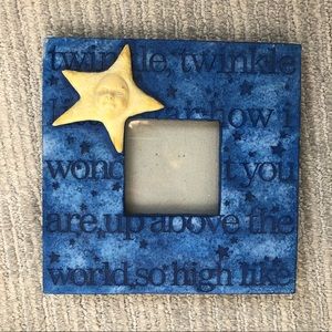 Vintage “Twinkle Little Star” Picture Frame